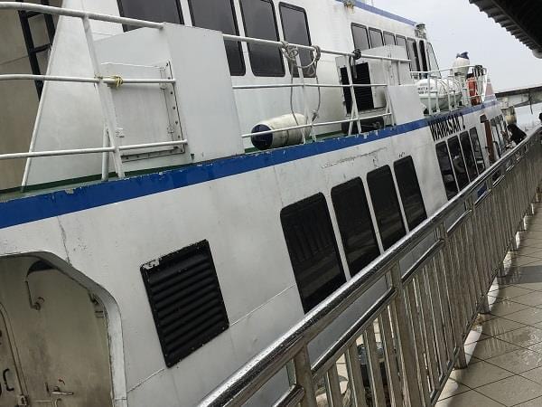 从达丹戎格姆到刁曼岛的渡船 从达丹戎格姆到刁曼岛的渡船