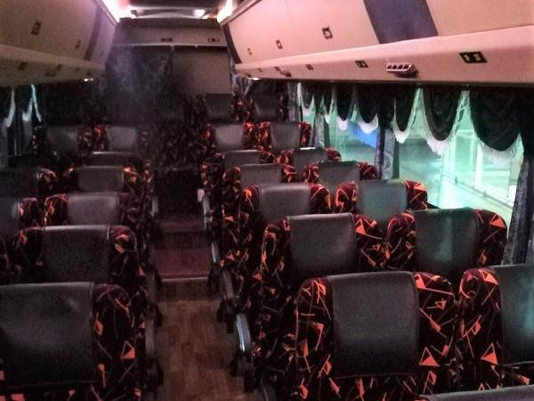Sanwa Express 巴士内部 Sanwa Express 巴士内部